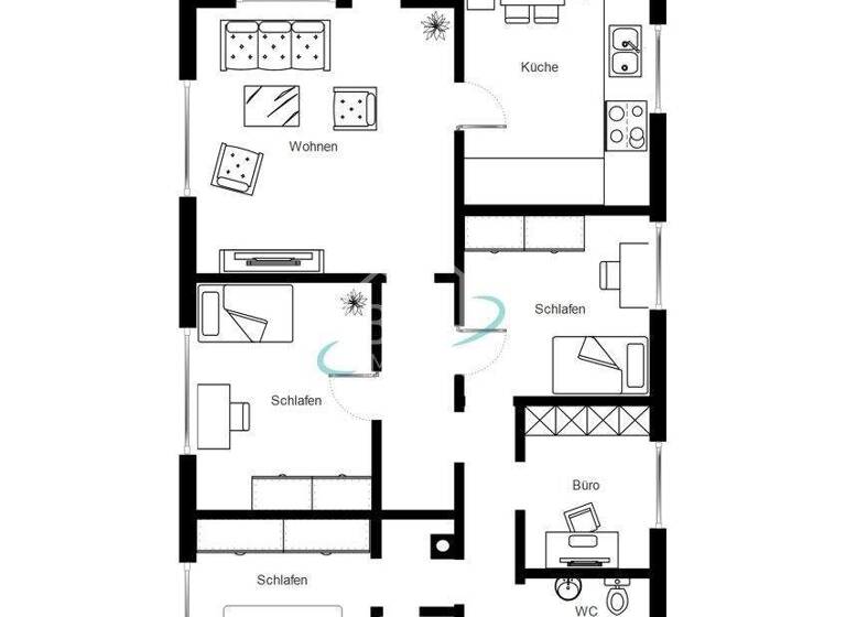 Wohnung zum Kauf 299.000 € 5 Zimmer 125,9 m² Steinbach Schwäbisch Hall / Steinbach 74523