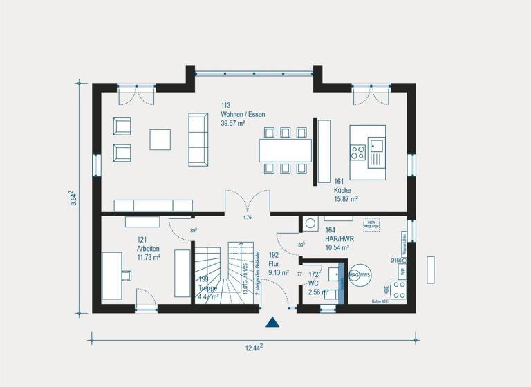 Einfamilienhaus zum Kauf 619.979 € 5 Zimmer 172,3 m² 524,8 m² Grundstück Mösbach Achern 77855