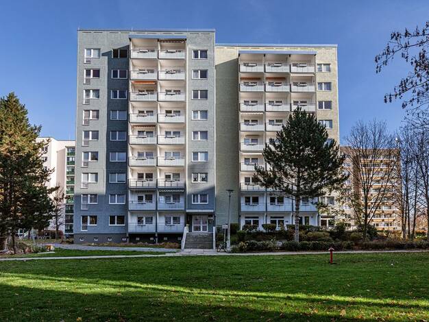 Wohnung zur Miete 424 € 2 Zimmer 53,7 m² 3. Geschoss Titaniaweg 5 Grünau-Nord Leipzig 04205