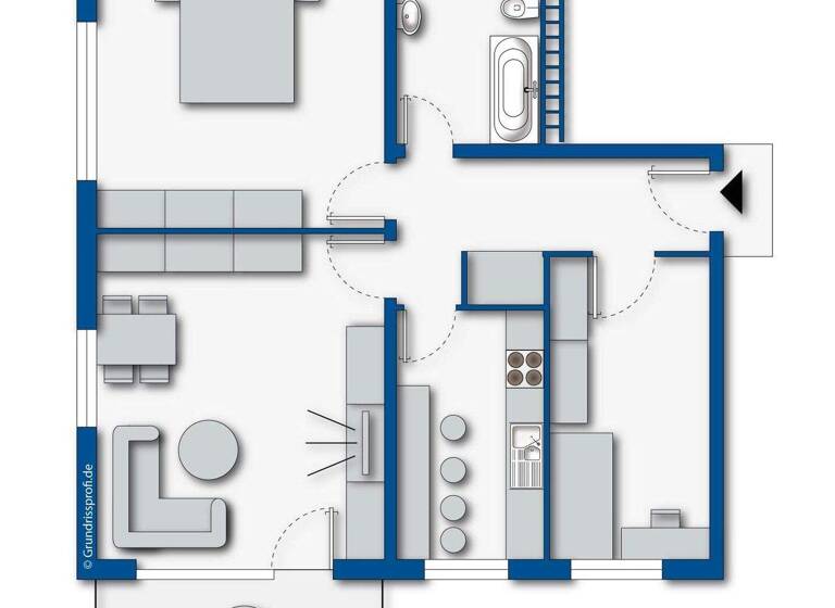Wohnung zum Kauf 129.000 € 3 Zimmer 74 m² 3. Geschoss Kernstadt Süd Peine 31226