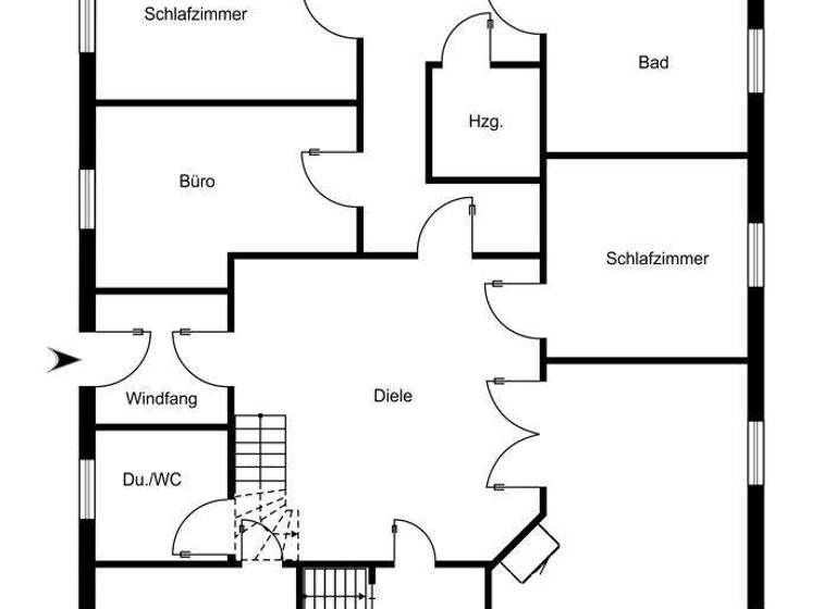 Mehrfamilienhaus zum Kauf 394.000 € 9 Zimmer 270 m² 505 m² Grundstück Sulingen 27232