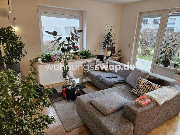 Studio zur Miete Tauschwohnung 1.300 € 3 Zimmer 80 m² EG Trudering-Riem München 81825