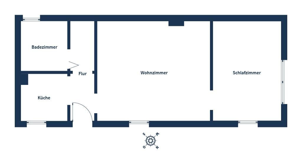 Wohnung zum Kauf 84.000 € 2 Zimmer 50 m²<br/>Wohnfläche EG<br/>Geschoss ab sofort<br/>Verfügbarkeit Holzweiler Grafschaft Holzweiler 53501