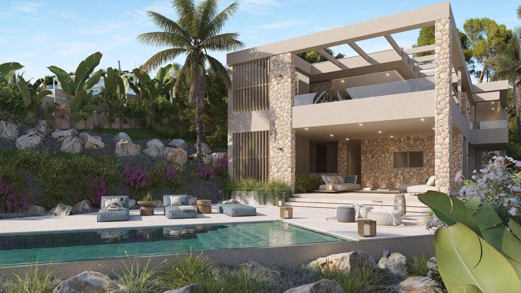 Villa zum Kauf - Erstbezug provisionsfrei 9.500.000 € 6 Zimmer 976 m² Grundstück Costa d´en Blanes 07181