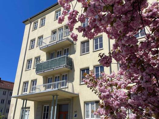 Wohnung zur Miete 372 € 3 Zimmer 64,7 m² Geschoss 2/4 frei ab sofort Lutherstraße 40 Lutherviertel Chemnitz 09126