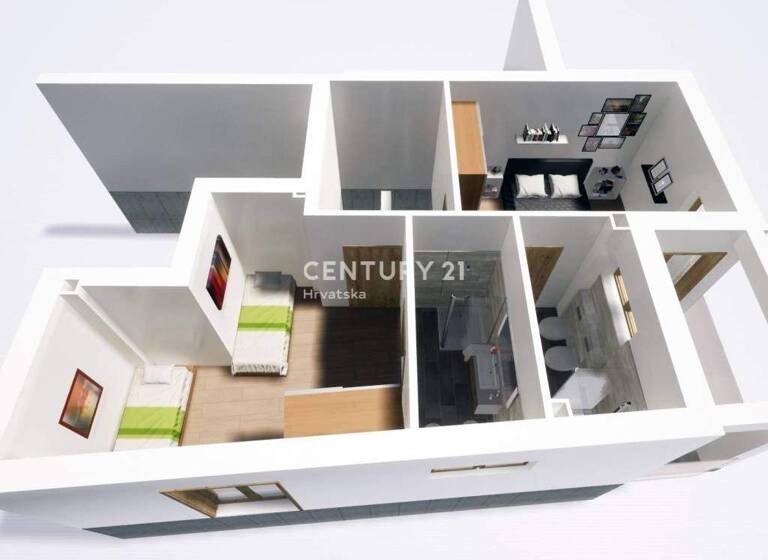 Wohnung zum Kauf 399.500 € 2 Zimmer 110 m² Murter-Kornati