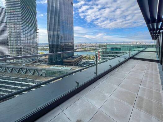 Wohnung zur Miete - Erstbezug 1.362 € 2 Zimmer 44,6 m² 17. Geschoss Wien 1220