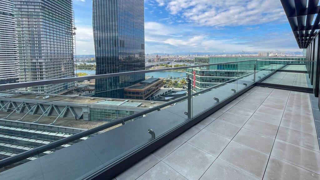 Wohnung zur Miete - Erstbezug 1.362 € 2 Zimmer 44,6 m² 17. Geschoss Wien 1220