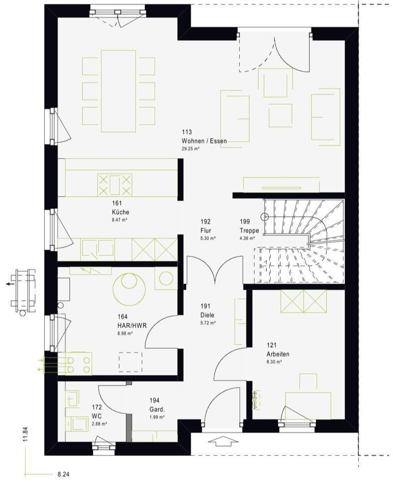 Doppelhaushälfte zum Kauf provisionsfrei 539.000 € 5 Zimmer 153 m²<br/>Wohnfläche 459 m²<br/>Grundstück Naunhof Naunhof 04683