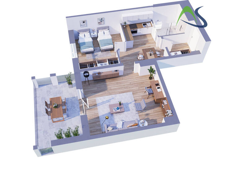 Wohnung zur Miete - Erstbezug 884 € 2 Zimmer 68 m² Eilenburger Str. 53a Reudnitz-Thonberg Leipzig 04317