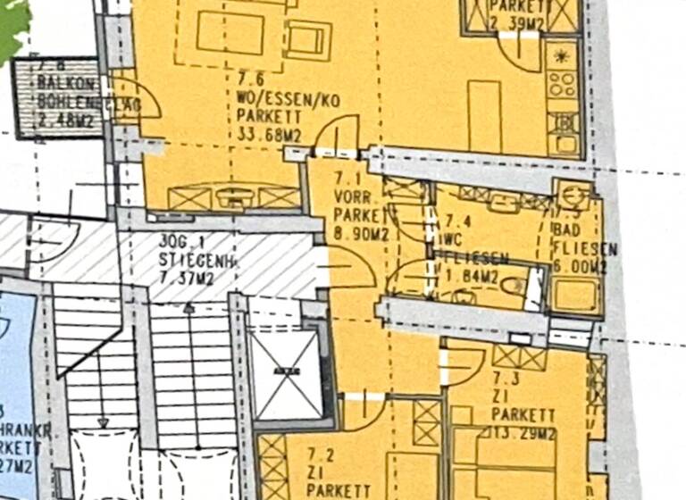Wohnung zur Miete 566 € 3 Zimmer 75,4 m²<br/>Wohnfläche 3.<br/>Geschoss Färbergasse Innere Stadt Graz 8010