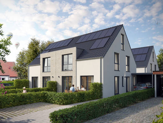 Doppelhaushälfte zum Kauf provisionsfrei 464.000 € 6 Zimmer 131 m² 254 m² Grundstück Laer 48366