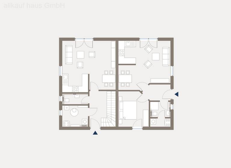 Mehrfamilienhaus zum Kauf 470.592 € 6 Zimmer 202,8 m² 641 m² Grundstück Eschbach 56357