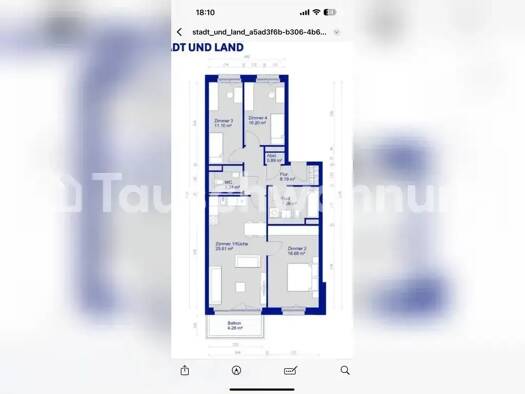 Wohnung zur Miete Tauschwohnung 1.300 € 4 Zimmer 85 m² 3. Geschoss Müggelheim Berlin 12487