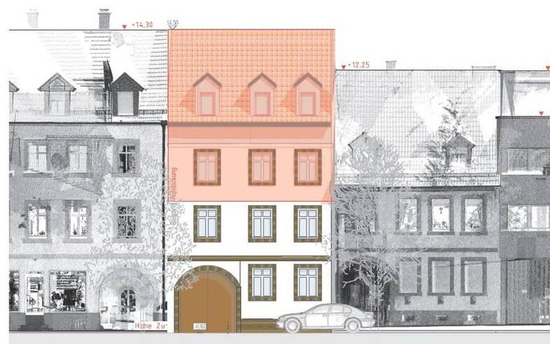 Mehrfamilienhaus zum Kauf provisionsfrei 735.000 € 14 Zimmer 576 m² 345 m² Grundstück Pforzheimerstraße 7 Ettlingen - Kernstadt 1 Ettlingen 76275