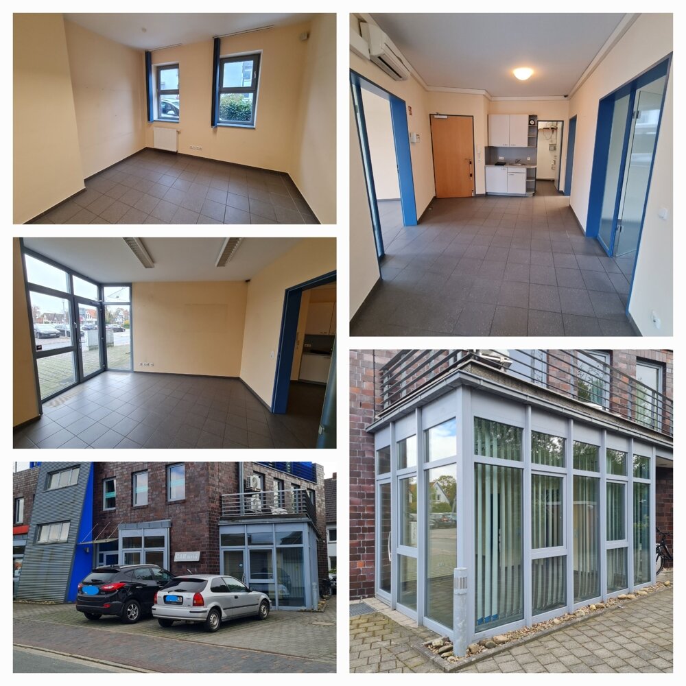 Bürofläche zur Miete 990 € 4 Zimmer 80 m²<br/>Bürofläche Hackenweg Oldenburg 26127