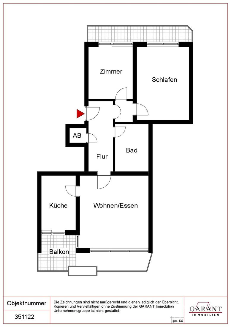 Wohnung zum Kauf 295.000 € 3 Zimmer 76 m²<br/>Wohnfläche 4.<br/>Geschoss Riedenberg Stuttgart 70619