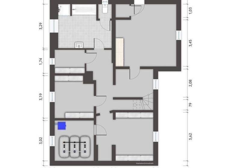 Einfamilienhaus zum Kauf 365.000 € 3,5 Zimmer 88,8 m² 728 m² Grundstück Ahrensburg 22926