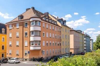Wohnung zur Miete 269 € 1 Zimmer 42 m² 2. Geschoss frei ab 01.06.2025 Brücknerstr. 27 Grombühl Würzburg 97080