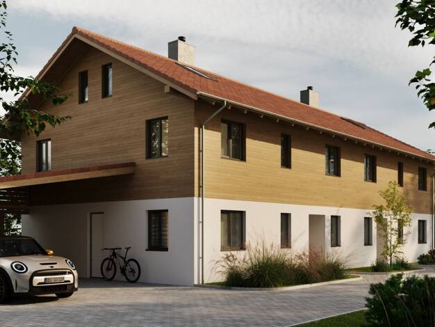 Doppelhaushälfte zum Kauf 850.000 € 5 Zimmer 173 m² 434 m² Grundstück Gstadt Gstadt am Chiemsee 83257