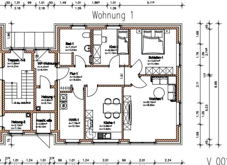 Wohnung zur Miete 795 € 3 Zimmer 89 m² frei ab 01.07.2026 Remels Uplengen 26670