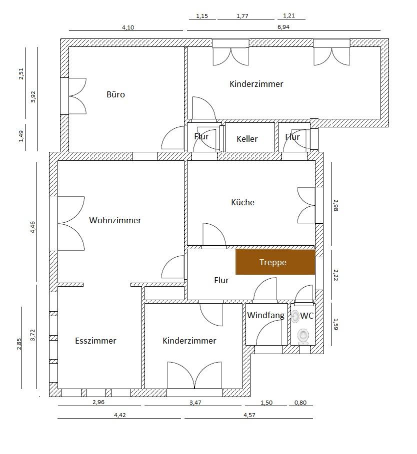 Einfamilienhaus zum Kauf 299.000 € 8 Zimmer 156 m²<br/>Wohnfläche 680 m²<br/>Grundstück Westerstede Westerstede 26655