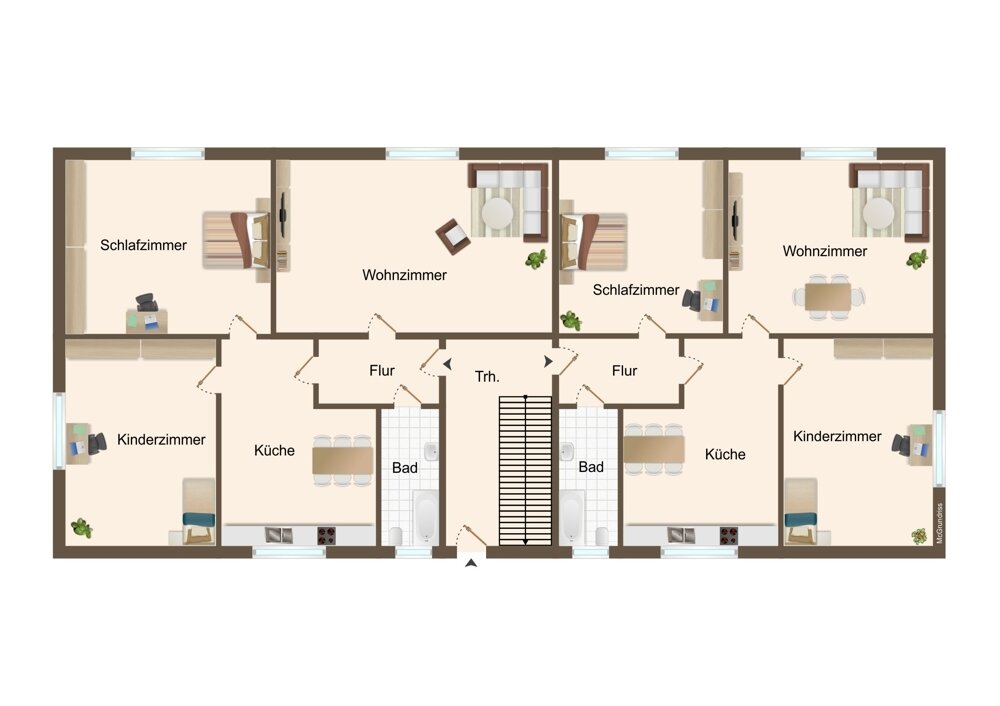 Mehrfamilienhaus zum Kauf 249.000 € 10 Zimmer 262,8 m²<br/>Wohnfläche 499 m²<br/>Grundstück Oesede Georgsmarienhütte 49124