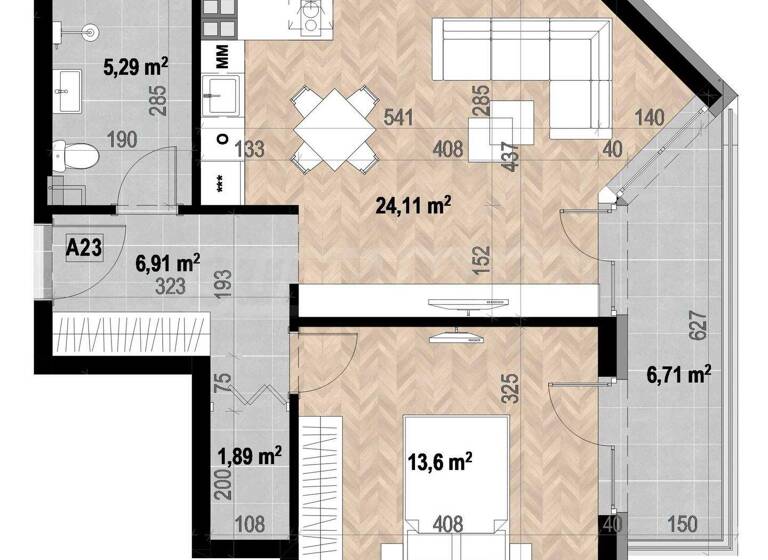 Studio zum Kauf 207.500 € 2 Zimmer 76,9 m² Sofia