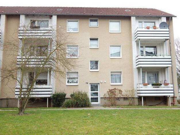 Wohnung zur Miete 674 € 3,5 Zimmer 61,2 m² 2. Geschoss frei ab 03.10.2026 Breslauer Str. 70 Hofstede Mitte 44809