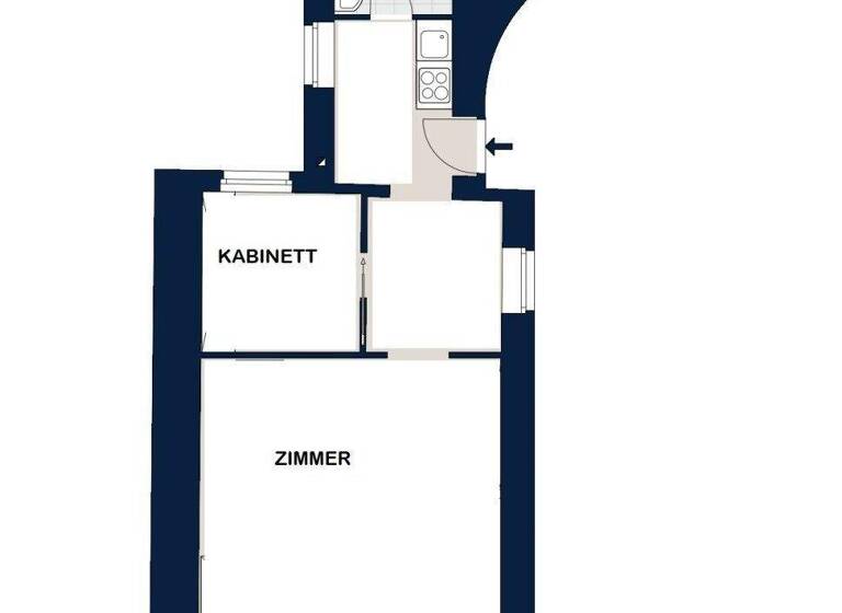 Wohnung zum Kauf 335.000 € 2,5 Zimmer 46,8 m² 4. Geschoss Wien 1070