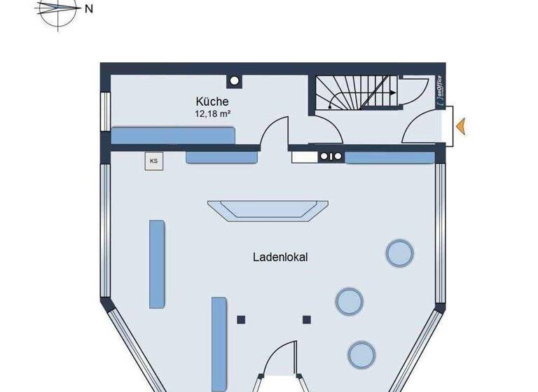 Laden zur Miete 800 € 64 m² Verkaufsfläche Bockum-Hövel Hamm 59075
