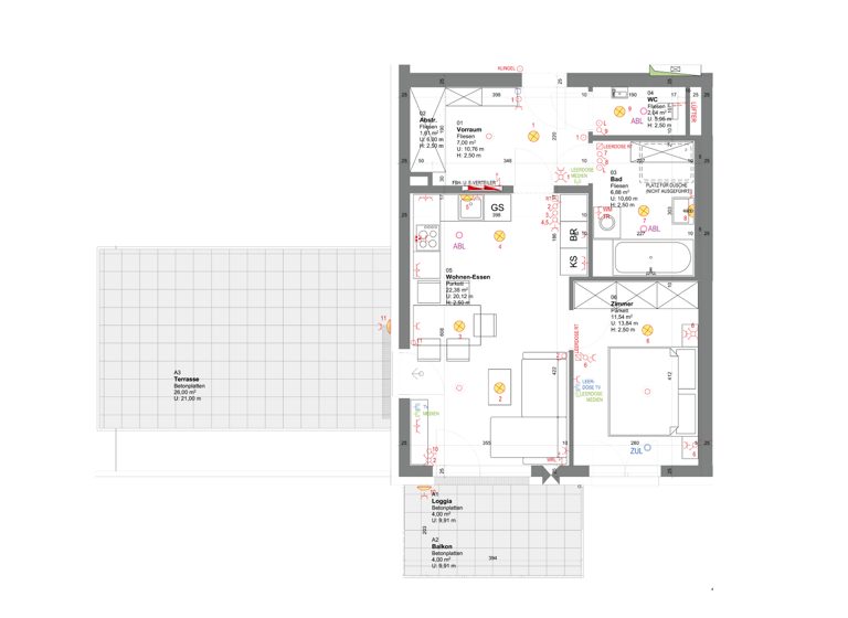 Wohnung zum Kauf - Erstbezug 220.254 € 2 Zimmer 55,5 m² Schärding Vorstadt 4780