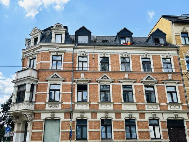 Wohnung zum Kauf 85.000 € 4 Zimmer 91,2 m² Dachgeschoss, 3. Geschoss Leipziger Straße 37 Innenstadt Zwickau 08056