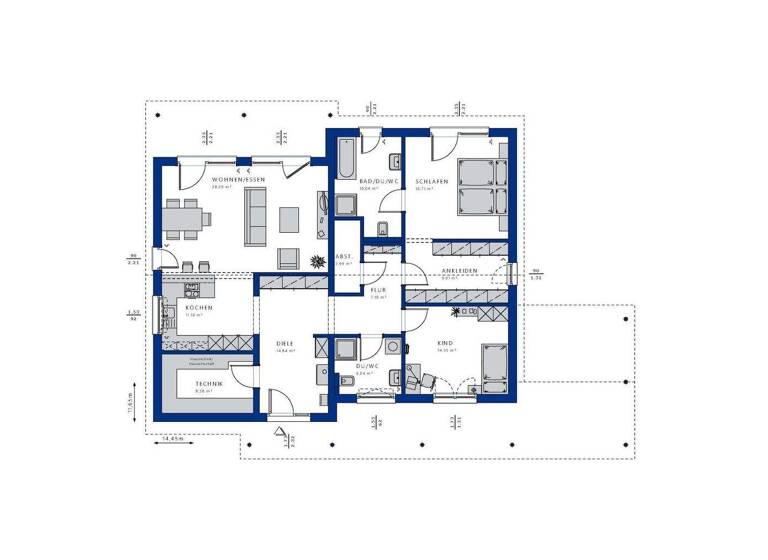 Haus zum Kauf 566.800 € 4 Zimmer 130 m² 430 m² Grundstück Bretzenheim 55559