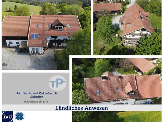 Einfamilienhaus zum Kauf 529.000 € 12 Zimmer 23.000 m² Grundstück Grausensdorf Zenting 94579