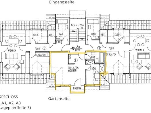 Wohnung zum Kauf 75.000 € 1 Zimmer 35 m² Geschoss 3/3 frei ab 01.11.2026 In den Weingärten 8 Legefeld Weimar 99428