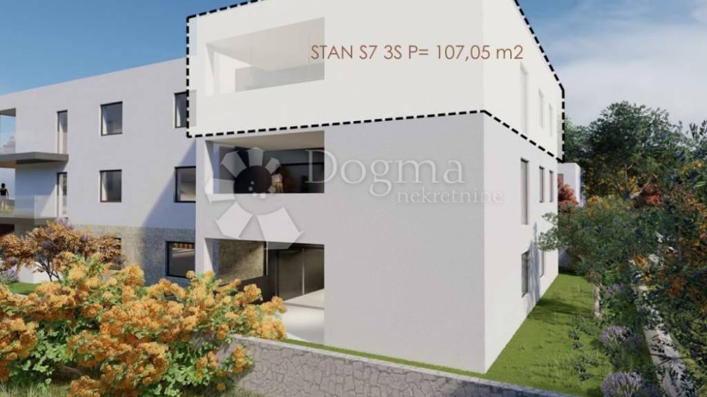 Wohnung zum Kauf 412.000 € 4 Zimmer 107 m² 2. Geschoss Privlaka