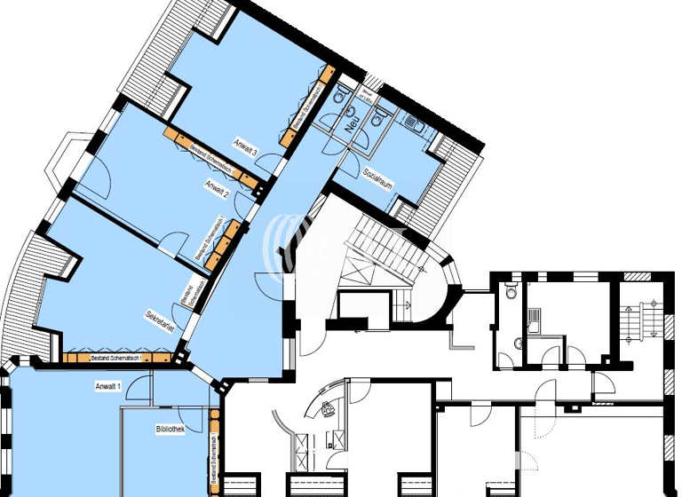 Bürofläche zur Miete provisionsfrei 10,50 € 194,5 m² Bürofläche teilbar ab 194,5 m² Rosenau Nürnberg 90429