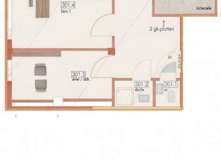 Bürofläche zur Miete provisionsfrei 8 € 119,5 m² Bürofläche Hermann-Köhl-Str. 8 Dornstadt Dornstadt, Alb-Donau-Kreis 89160