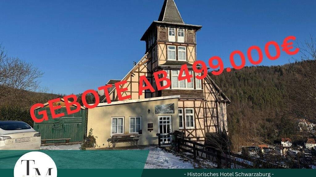 Hotel zum Kauf 499.000 € 10 Zimmer 250 m² Gastrofläche Schwarzburg 07427