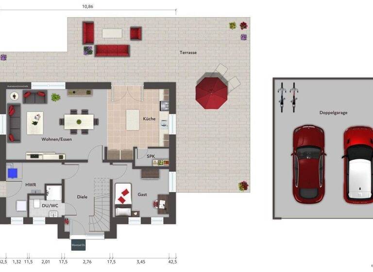 Einfamilienhaus zum Kauf provisionsfrei 775.000 € 6 Zimmer 150 m² 512 m² Grundstück Oststeinbek 22113