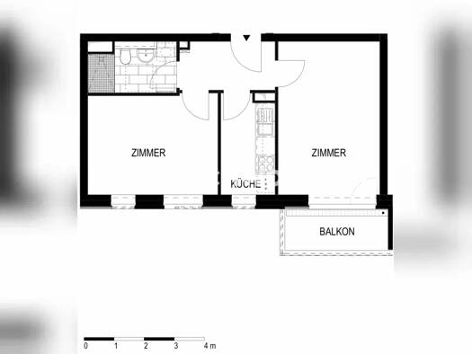 Wohnung zur Miete nur mit Wohnberechtigungsschein Tauschwohnung 350 € 2 Zimmer 50 m² 1. Geschoss Alsterdorf Hamburg 22303