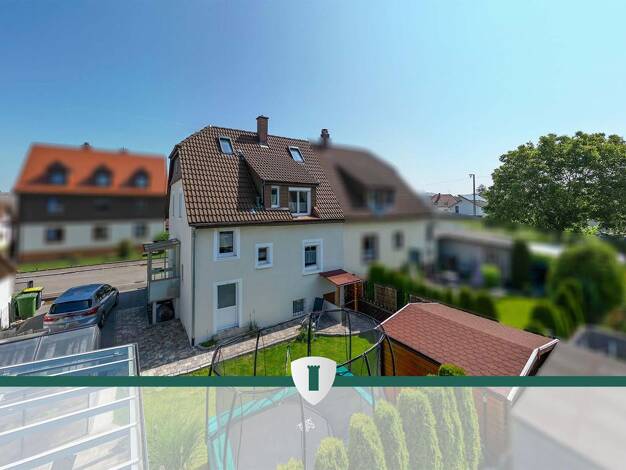 Doppelhaushälfte zum Kauf 470.000 € 5,5 Zimmer 110 m² 245 m² Grundstück frei ab sofort Hüfingen 78183