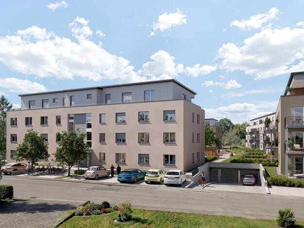 Penthouse zum Kauf - Neubau 497.878 € 2 Zimmer 87,9 m² 3. Geschoss Schulstraße 10 Oberhausen Rheinhausen 79365