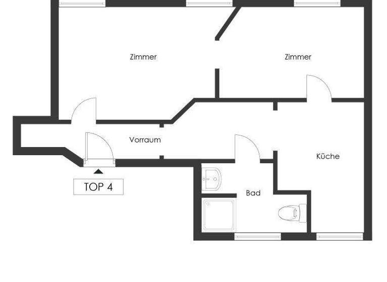 Wohnung zur Miete 403 € 2 Zimmer 67,8 m² 1. Geschoss Dominikanergasse 8 Gries Graz 8020