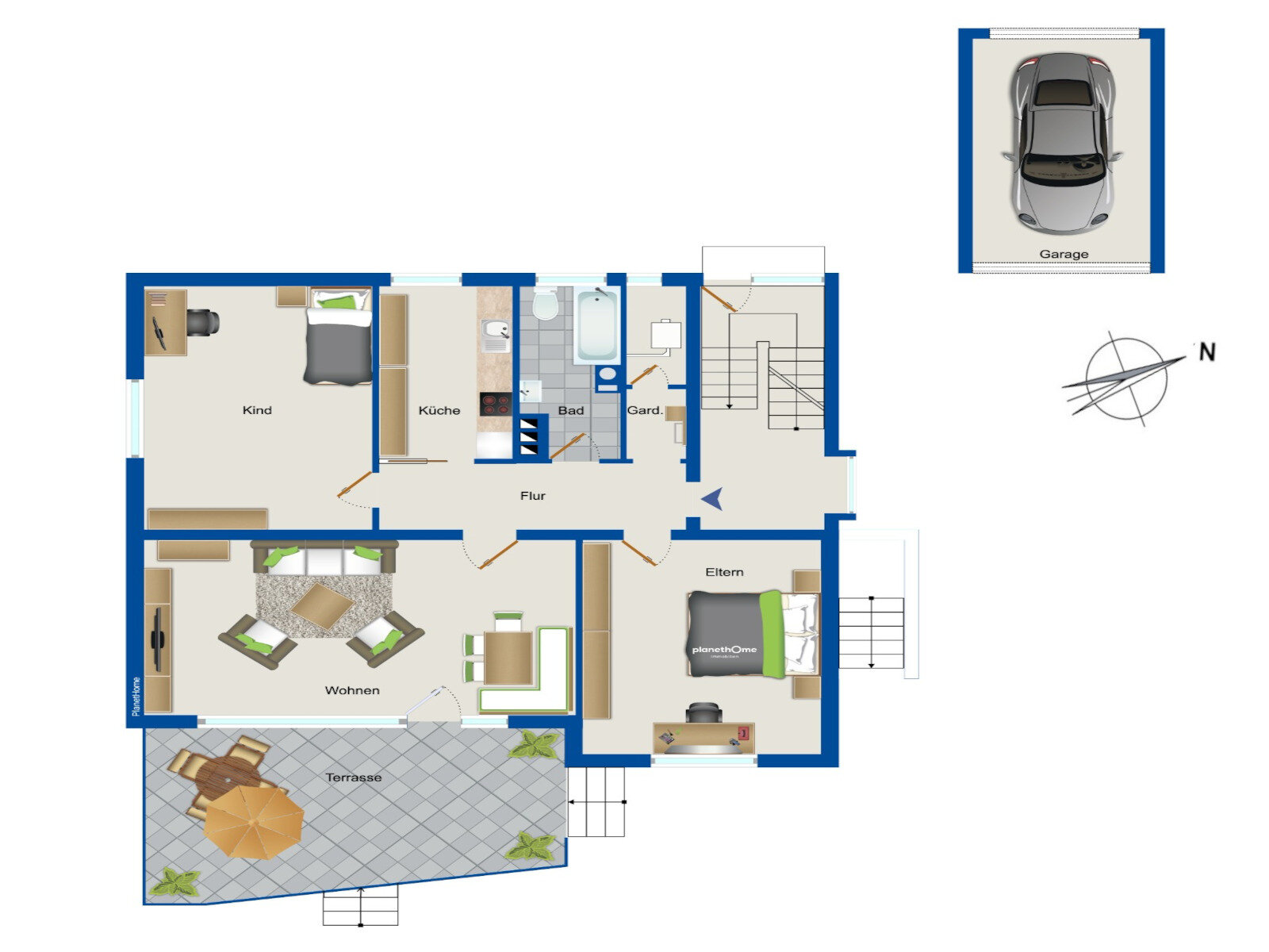 Mehrfamilienhaus zum Kauf 369.000 € 6 Zimmer 192 m²<br/>Wohnfläche 802 m²<br/>Grundstück Westlich der Merianstr. Kaiserslautern 67657