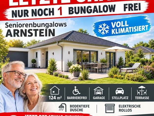 Bungalow zum Kauf - Erstbezug provisionsfrei 2 Zimmer 50,2 m² 237,3 m² Grundstück frei ab 01.01.2028 Wernstraße Arnstein Arnstein 97450