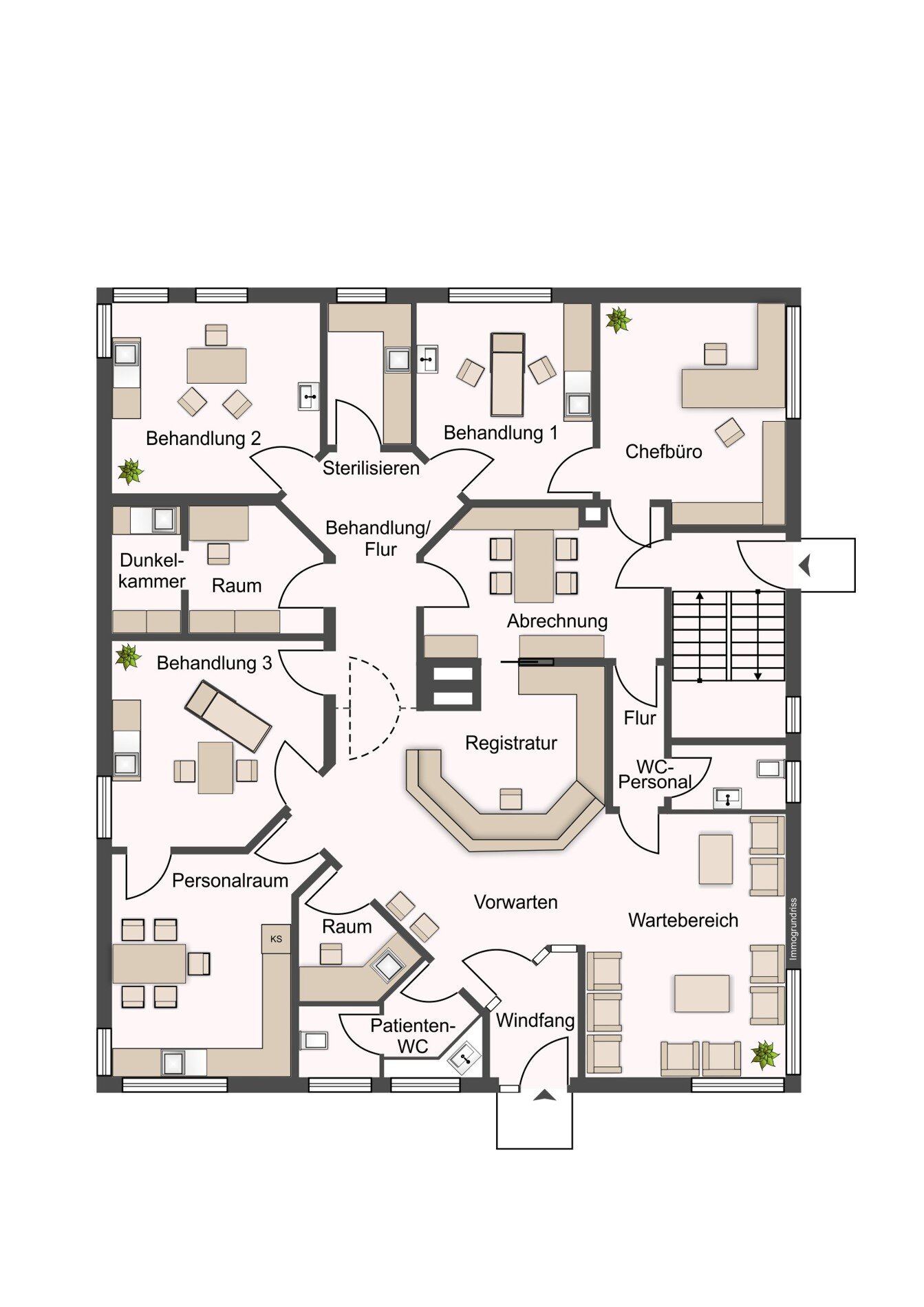 Bürokomplex zur Miete 8 Zimmer 166 m²<br/>Bürofläche Senden Senden 48308