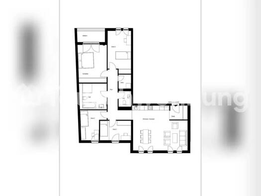 Wohnung zur Miete Tauschwohnung 1.815 € 5 Zimmer 124 m² 2. Geschoss Potsdam West Potsdam 14471