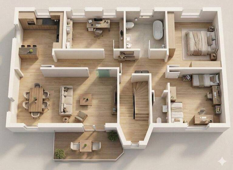 Wohnung zum Kauf 286.000 € 4 Zimmer 107,3 m² 1. Geschoss frei ab sofort Schwenningen Villingen-Schwenningen 78054